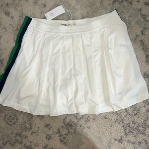 Tory Burch Sport Skort with blue/green detailing on the side